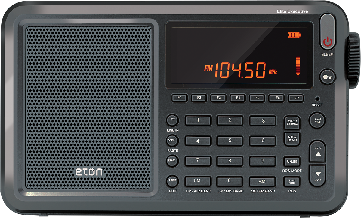 Elite Executive Radio | Shortwave AM/FM, VHF Radio | Outdoor Ready & Portable