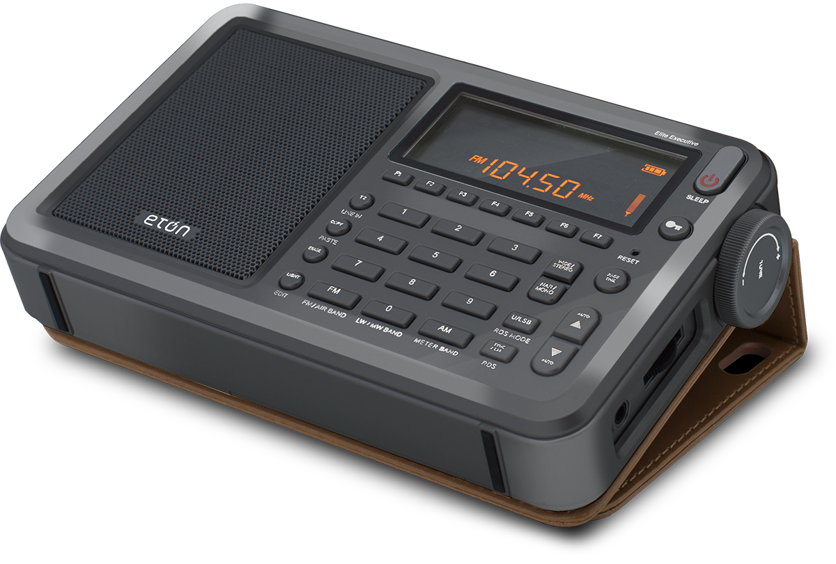 Elite Executive Radio | Shortwave AM/FM, VHF Radio | Outdoor Ready & Portable