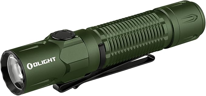Powerful 2300 Lumen Tactical Flashlight with Dual Switches and Proximity Sensor