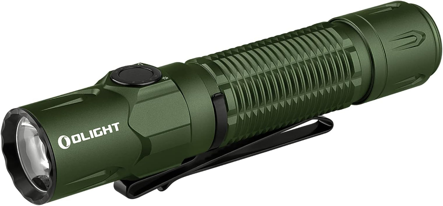 Powerful 2300 Lumen Tactical Flashlight with Dual Switches and Proximity Sensor