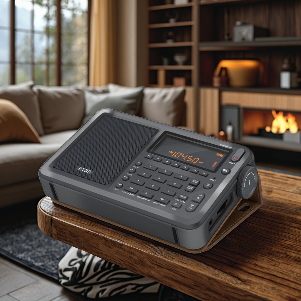 Elite Executive Radio | Shortwave AM/FM, VHF Radio | Outdoor Ready & Portable