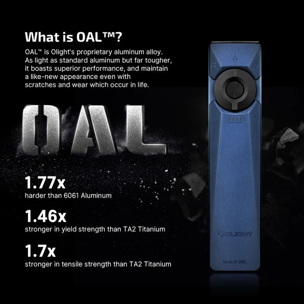 Arkfeld Ultra 3-in-1 EDC Flashlight with O-aluminum Material